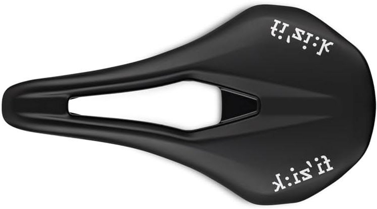 Racefiets Zadel - Unisex Zadel - Comfortabel Fietsen - Neutrale Profiel Vorm - 140 mm - Zwart