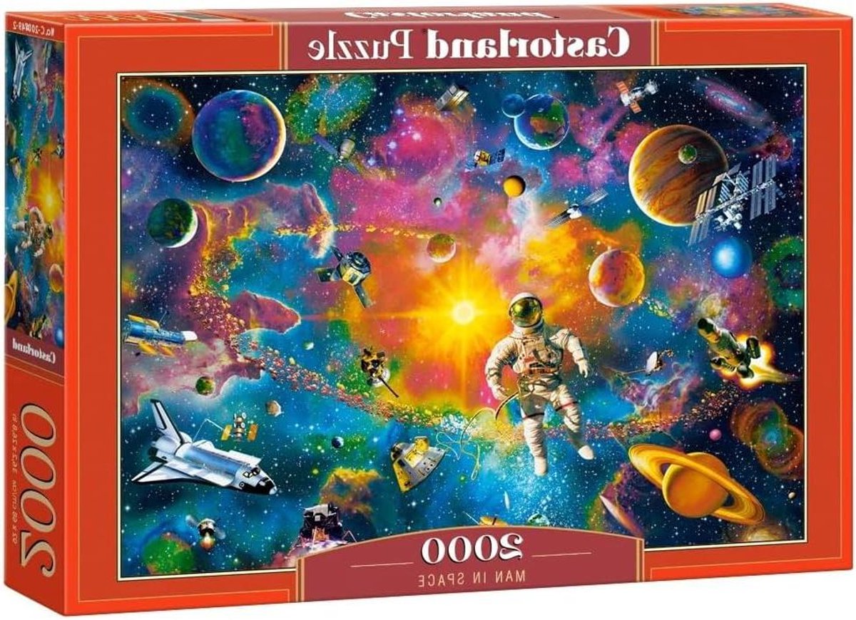 Legpuzzel - Puzzelstukken - Ontspannen Tijdverdrijf - 2000 Stukjes - Rechthoekig - Meerdere Kleuren
