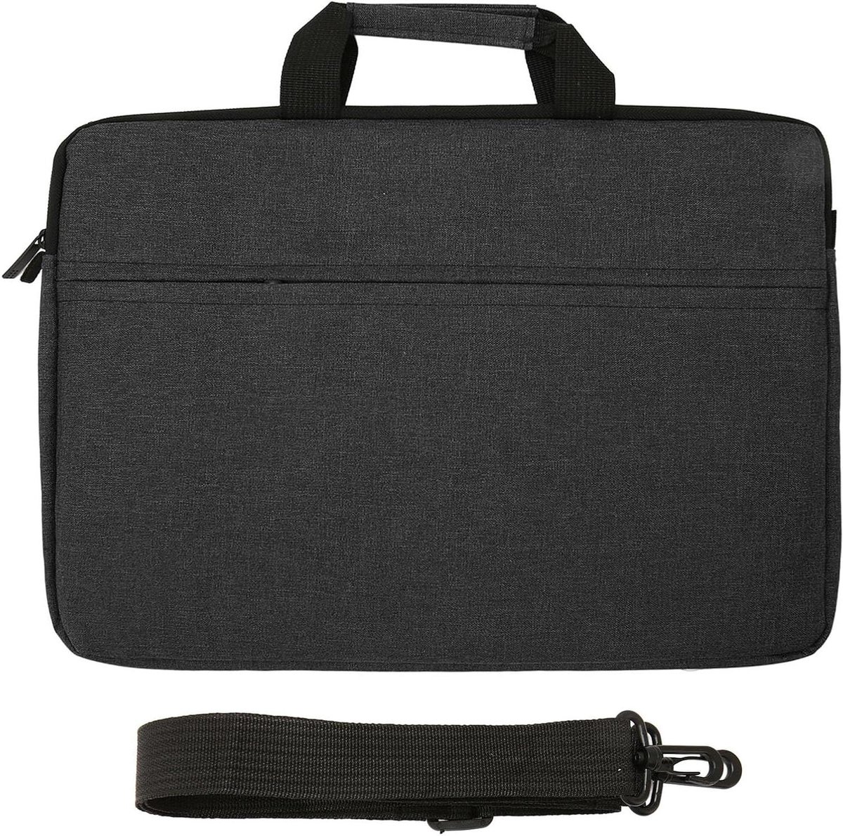 Laptoptas - Schoudertas - Zakelijk Reizen - Waterafstotend - 15.6 Inch - Zwart
