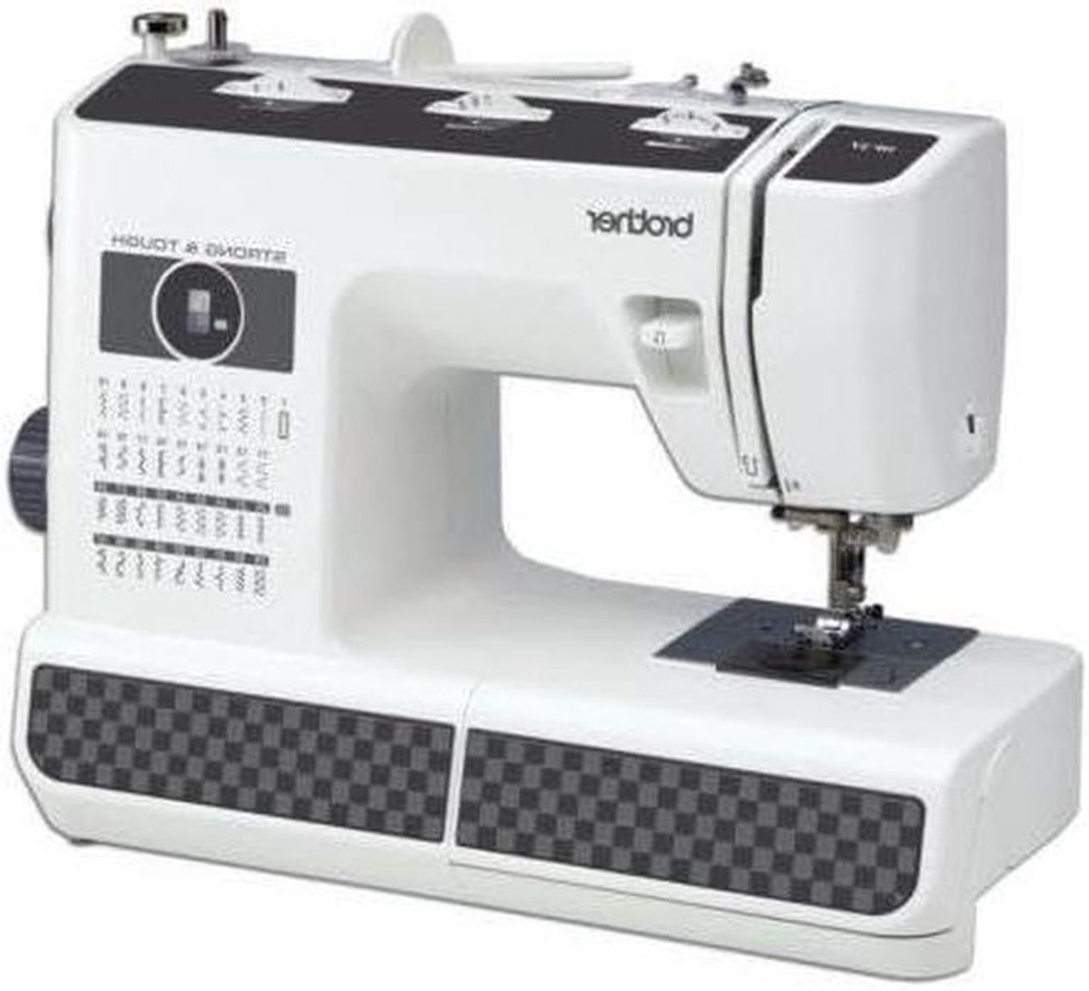 Mechanische Naaimachine - 37 Steken Machine - Kleding Maken - Industrieel Design - 800 Steken/Min - Wit