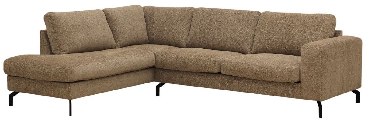 DÉJA Living DÉJA Hoekbank 3-zits Parker Taupe Links