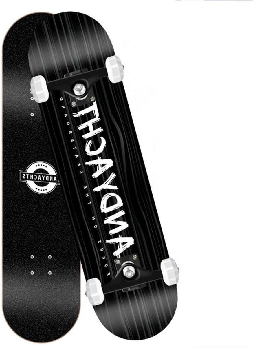 Compleet Skateboard Beginnersboard Tricksboard Stunts en Tricks Dubbel Kick Deck 31 Inch A