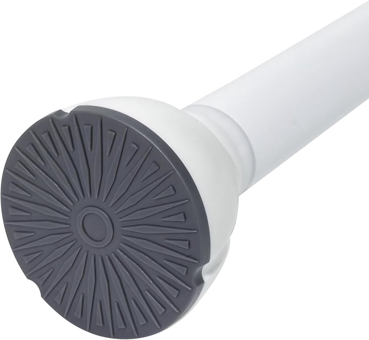 Verstelbare Rookvrije Gordijnroede 85-105CM voor Badkamer, Slaapkamer en Keuken, Inclusief Montage zonder Boren, Ideaal voor Kleding en Opbergruimte