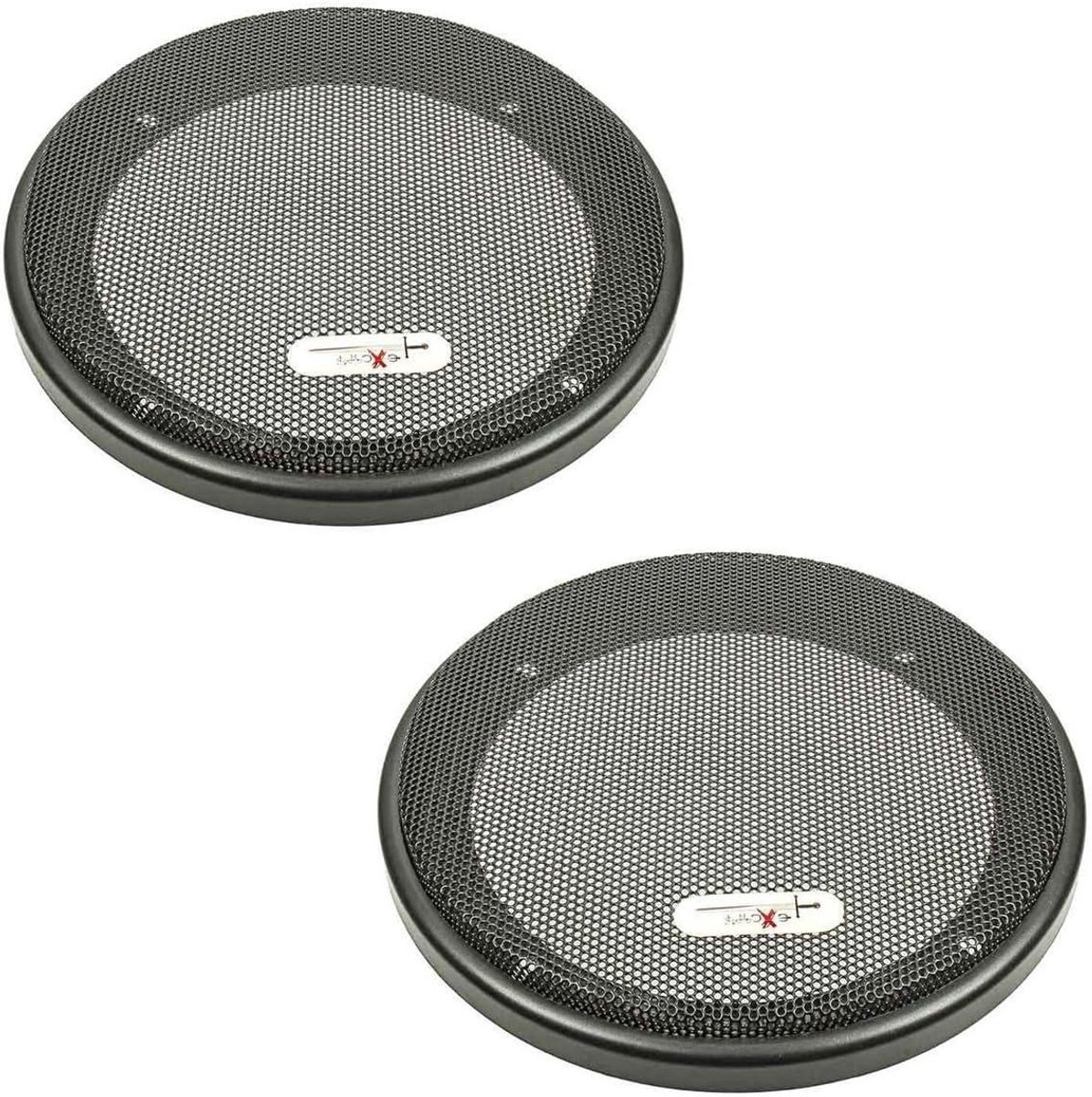 Speaker Grilles - Speaker Covers - Auto Audio - 2-Delig Ontwerp - 130 mm - Zwart