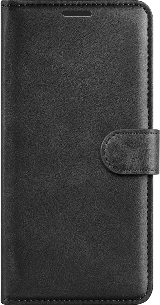 Zanae, Étui Portefeuille pour Geschikt voor Apple iPhone 16 Pro Max Édition Columbia avec Fonction Support, Zwart