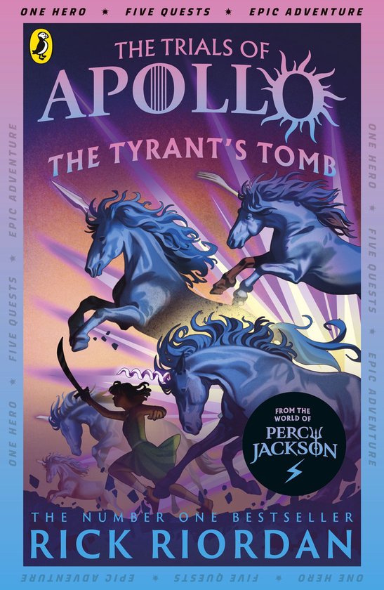 The Trials of Apollo 4 - The Tyrant's Tomb (The Trials of Ap ... - cover
