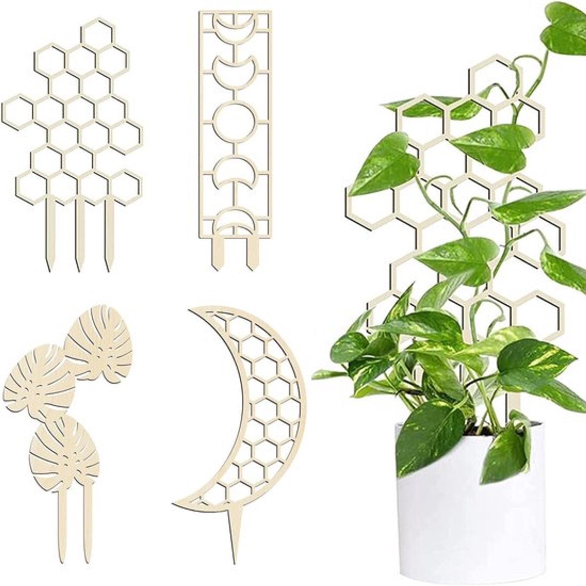 Candala Deurorganizer, hangend, met 24 zakjes, jadegroen, 47 x 6,3 x 165 cm
