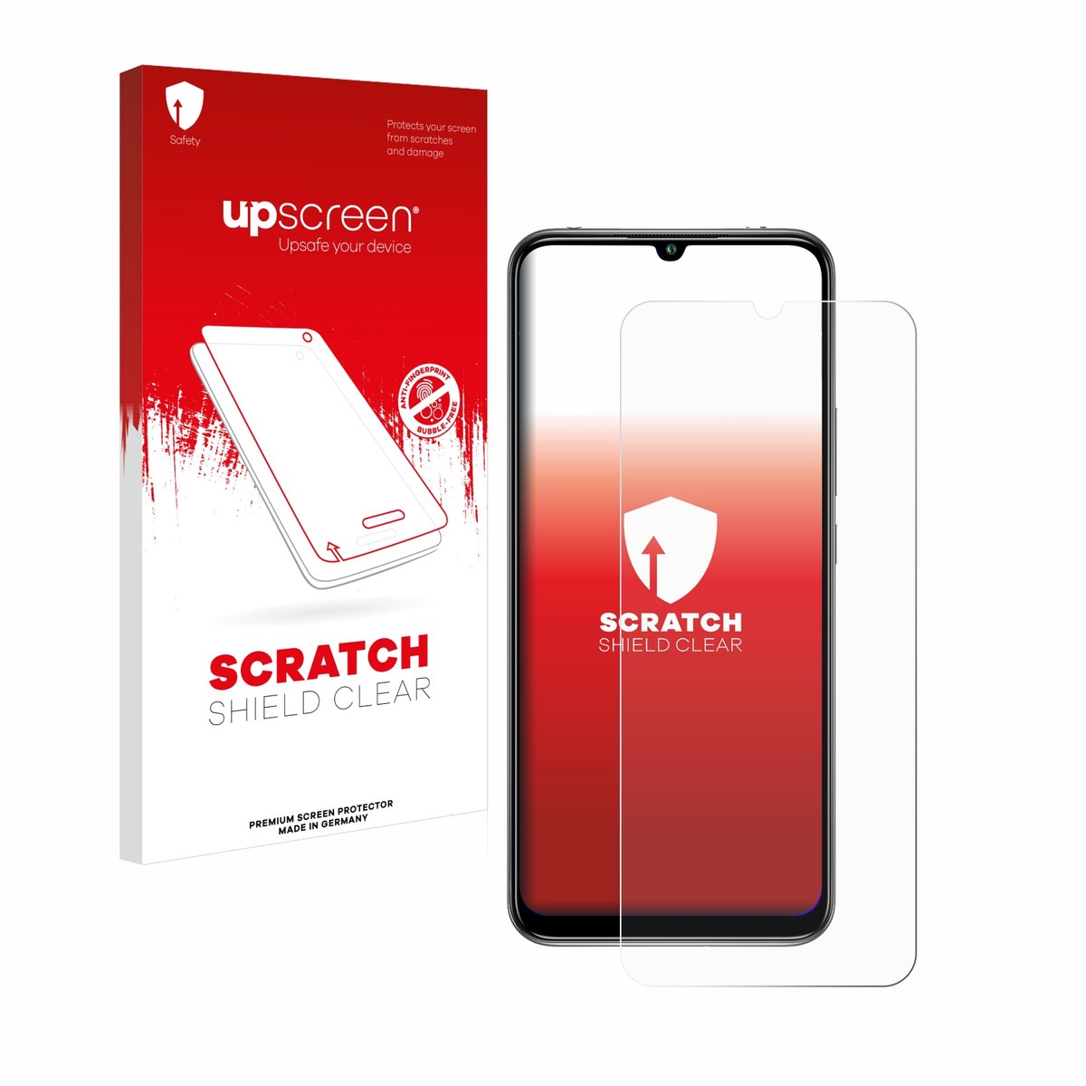 upscreen - Screenprotector voor Xiaomi Mi 10 Lite - Folie Beschermfolie transparant
