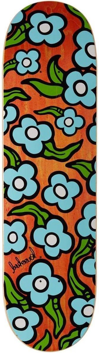 Skateboard Deck Wild Style Street Tricks Bloeiend Design 216 cm Meerkleurig
