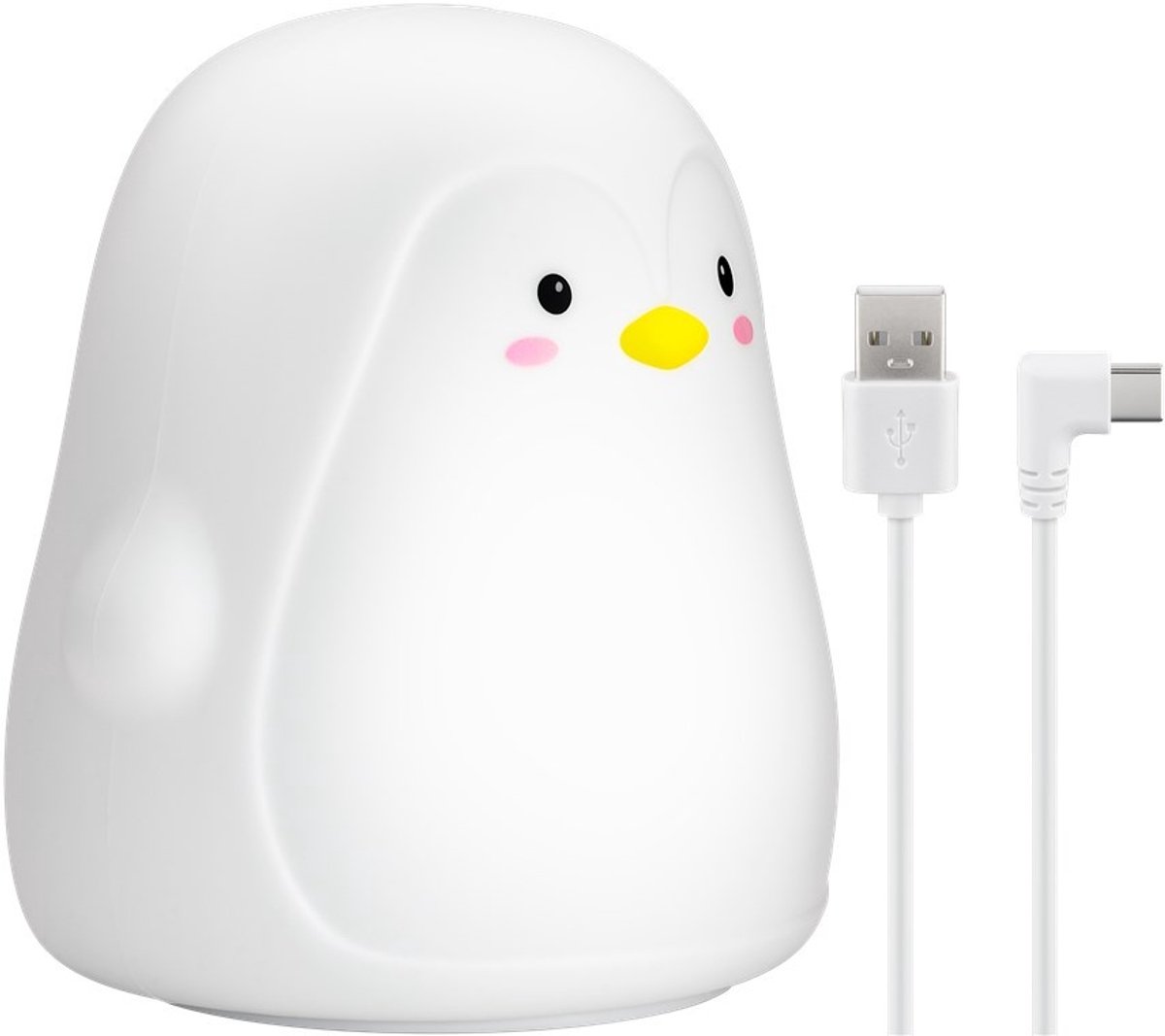 Goobay 61648 babynachtlamp Vrijstaand Zwart, Roze, Wit, Geel LED