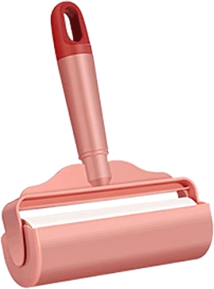 Pluizenroller - Kledingroller - Kleding Reinigen - Sterke Kleefkracht - 17 cm - Wit Blauw Rood
