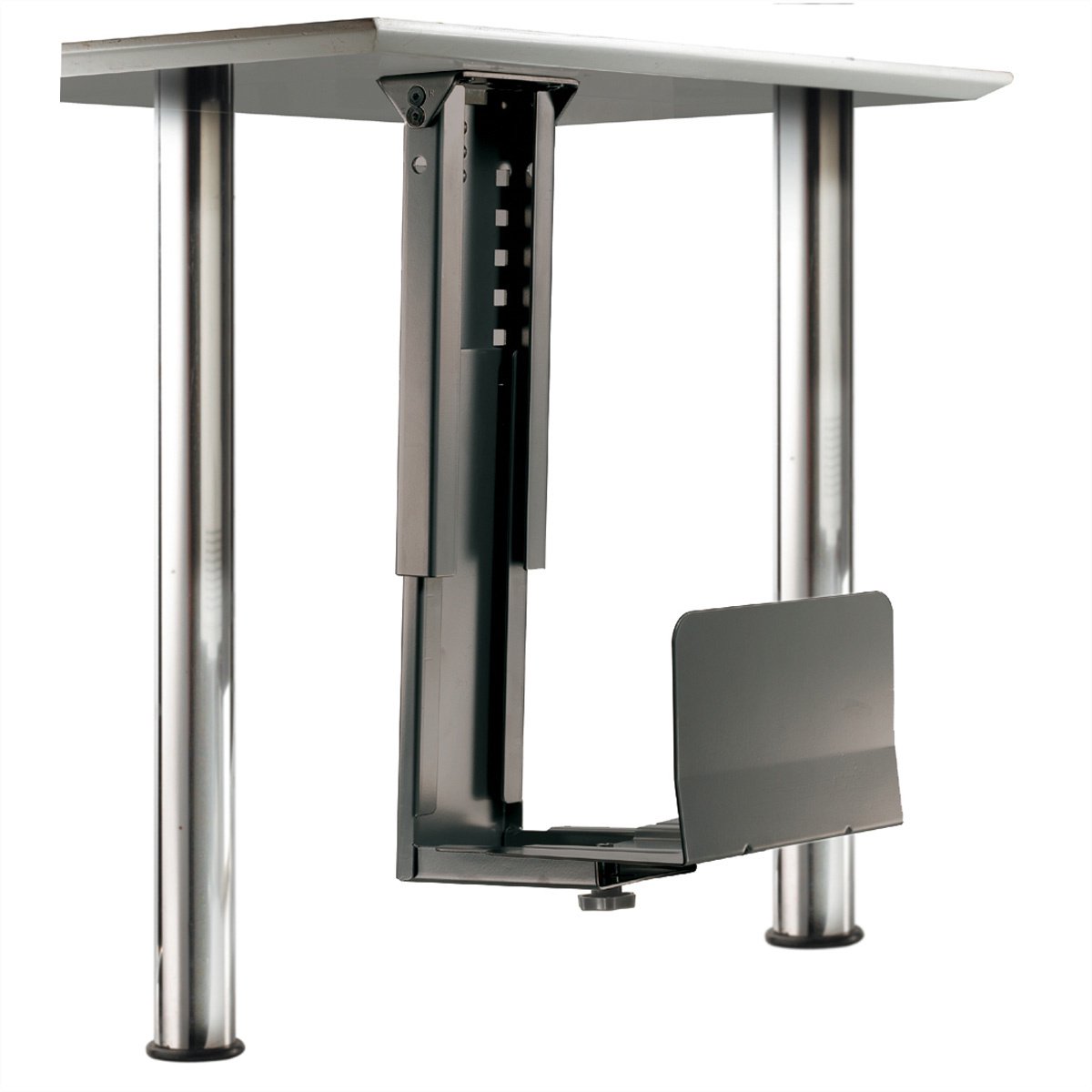 Verstelbare Desktop PC-houder - Draagkracht 30kg - Zwart