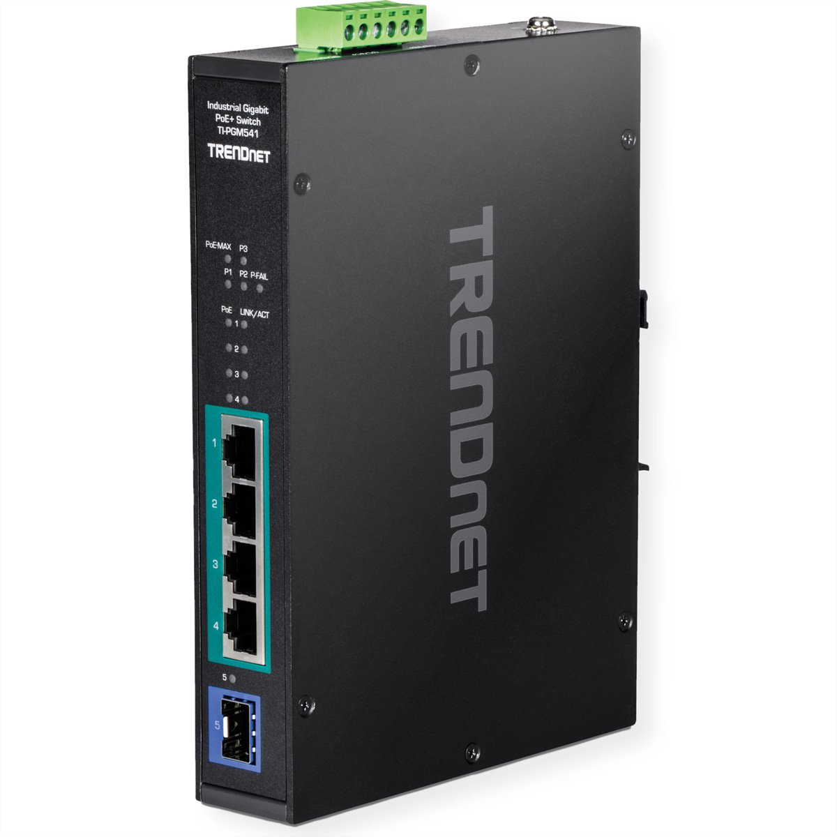 Trendnet TI-PGM541 - Netwerkswitch - PoE+ - 5-poorten