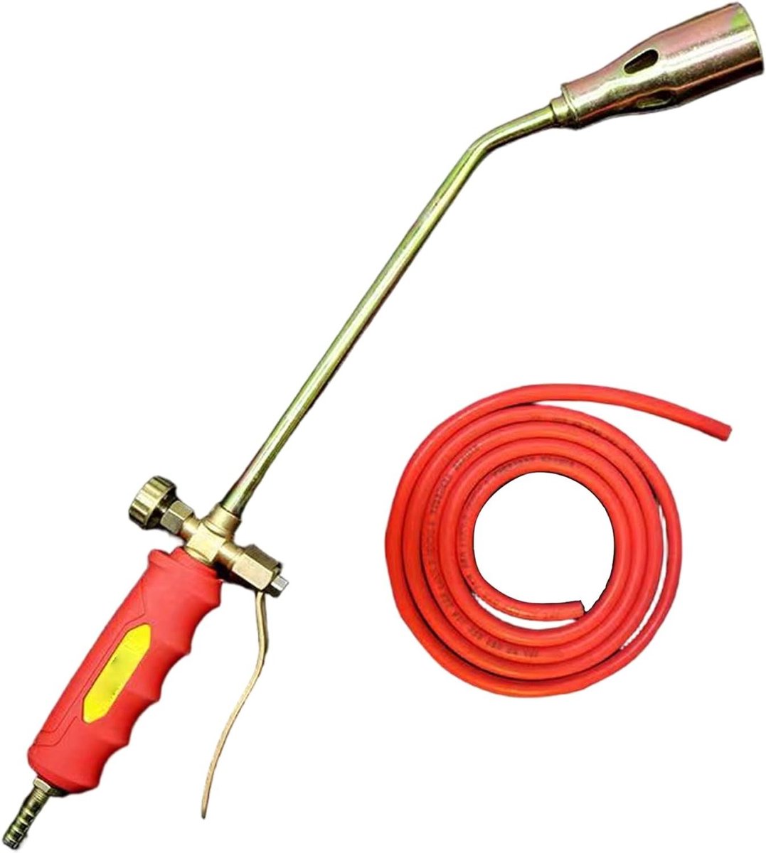 Onkruidfakkel - Onkruidbrander - Wieden en Sneeuw Smelten - Dubbele schakelaar controle - 47 inch buis - Rood