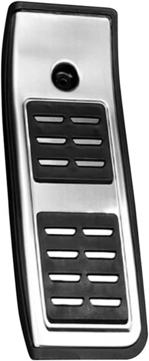 Pedaalhoezen Set - Auto Styling - Verbeter Rijervaring - Antislip RVS - 3 of 4 Stuks - Zilver