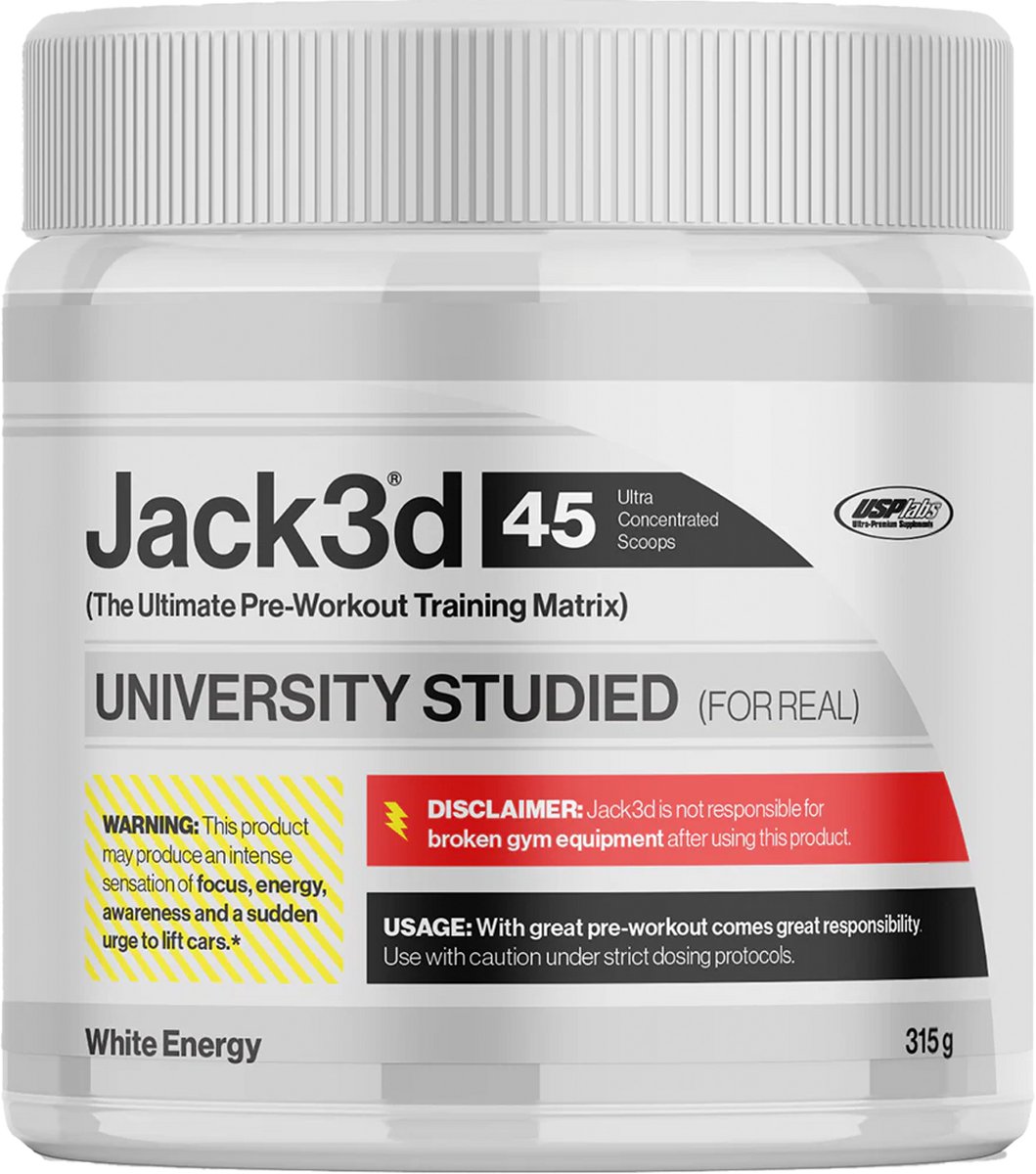 Jack3d Advanced - 45 servings - White Energy