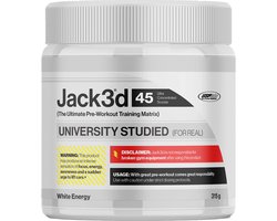 Jack3d Advanced - 45 servings - White Energy