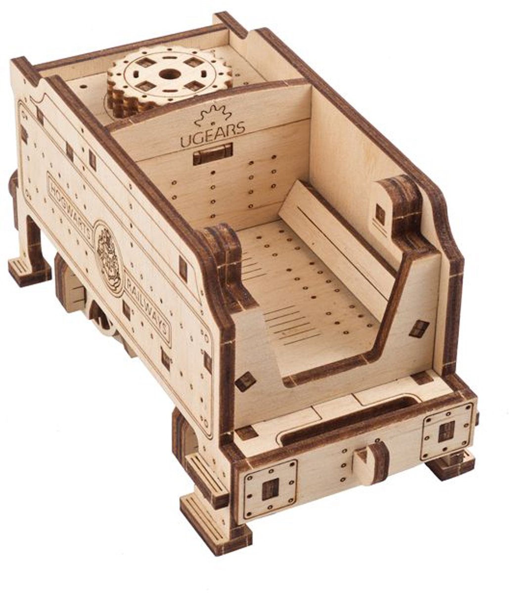 UGEARS 3D Modelbouw - Hogwarts™ Express - Harry Potter™ - Mechanisch Bouwpakket Hout - Educatief Speelgoed — afbeelding 11