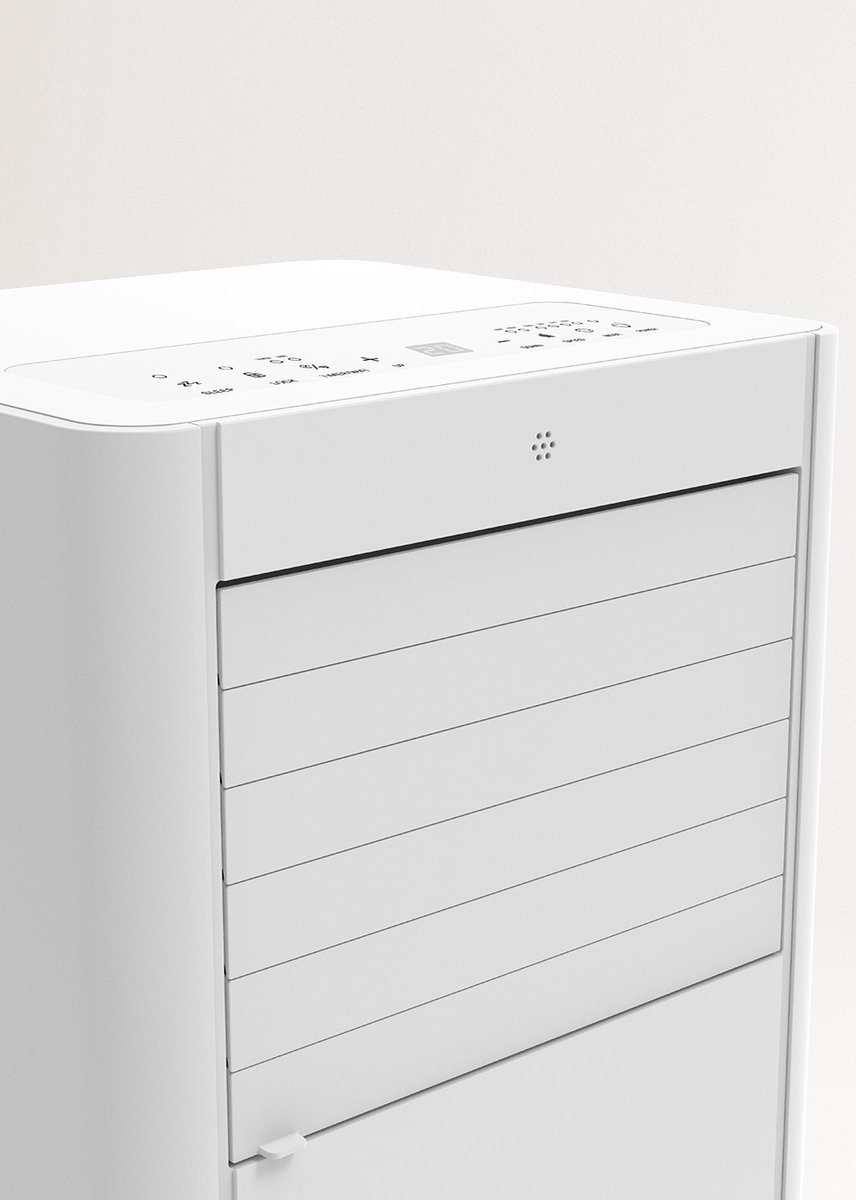CREATE - Mobiele airco 4-in-1 WiFi 9000 BTU met warmtepomp - Wit - Met afvoerset voor schuifraam en draai-kiepraam - SILKAIR DUAL CONNECT 9000 thumbnail 2