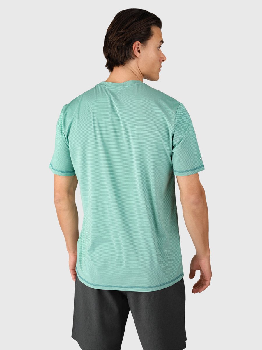 Brunotti Aquarider T-Shirt Bottle T-Shirt Heren UPF 50+ Zonnewerend Sneldrogend XXXL Groen