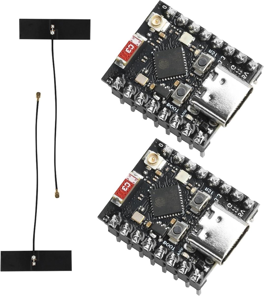 Mini Ontwikkelbord - IoT Module - Slimme Projecten - Ingebouwde Antenne - 2.3 cm - Grijs