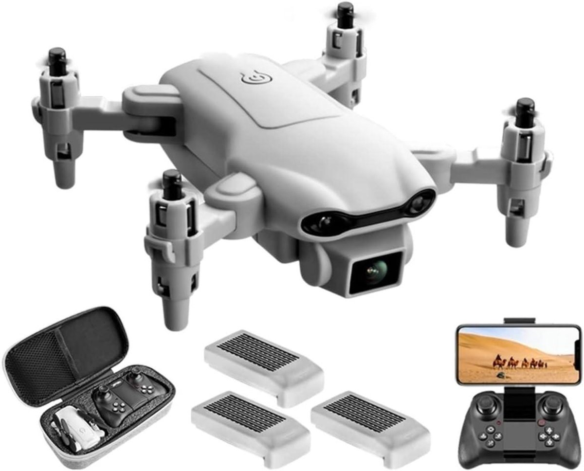 Opvouwbare Drone - RC Quadcopter - Luchtfotografie - Dubbele Camera HD - 80m Afstand - Zwart