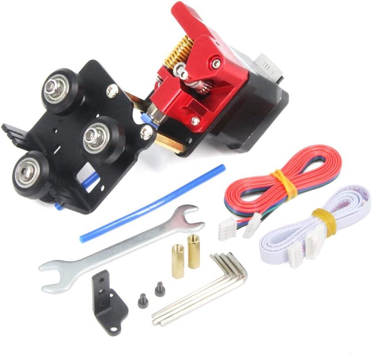 Direct Drive Extruder - Dual Gear Kit - 3D Printen - Flexibel Filament Printen - 14.6 x 11.1 cm - Zwart