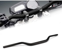 JFG RACING 1 1/8 "28mm Motorfiets Handvat bars Handvat Buizen Voor CRF CR YZ WR KX KLX RM RMZ RMX DRZ - Zwart