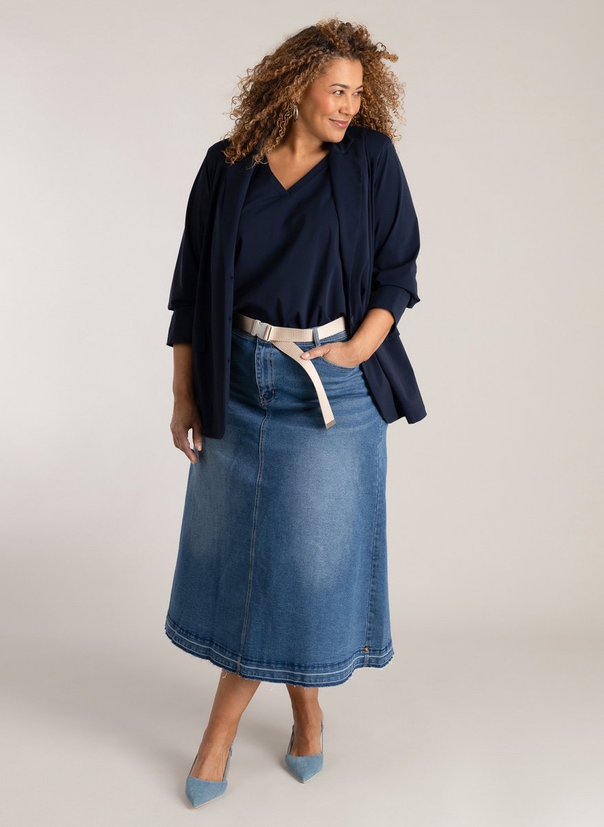 COLLETTA Ninte Cover ups - Dark Blue - maat 1(48)