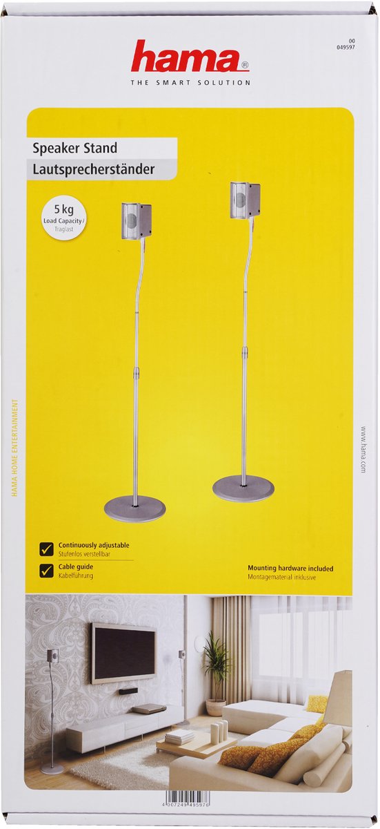 Hama Ls-Standaard Slim 2St. Zilver van Hama — afbeelding 4