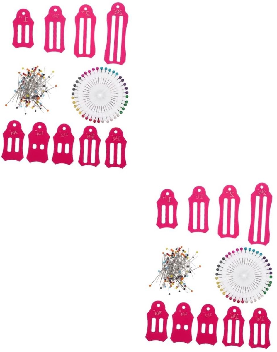 Naaispelden Set - Quilting Hulpmiddelen - Handwerk Maken - Opvouwbaar Ontwerp - 20 Stuks - Assorti