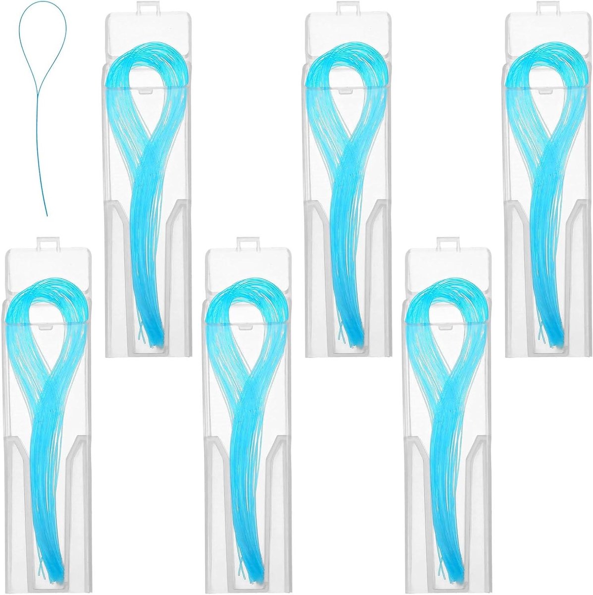 Tandenstokers Set - Flosshouders Bruggen - Mondhygiëne Verbeteren - Gemakkelijk Flossen - 300 Stuks - Blauw