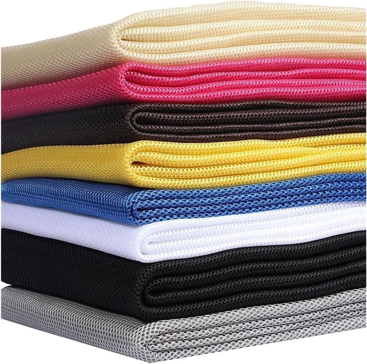 Luidspreker Gaasdoek - Akoestisch Net - Bescherming Geluid - Stof- en Geluiddicht - 160 x 90 cm - Zwart