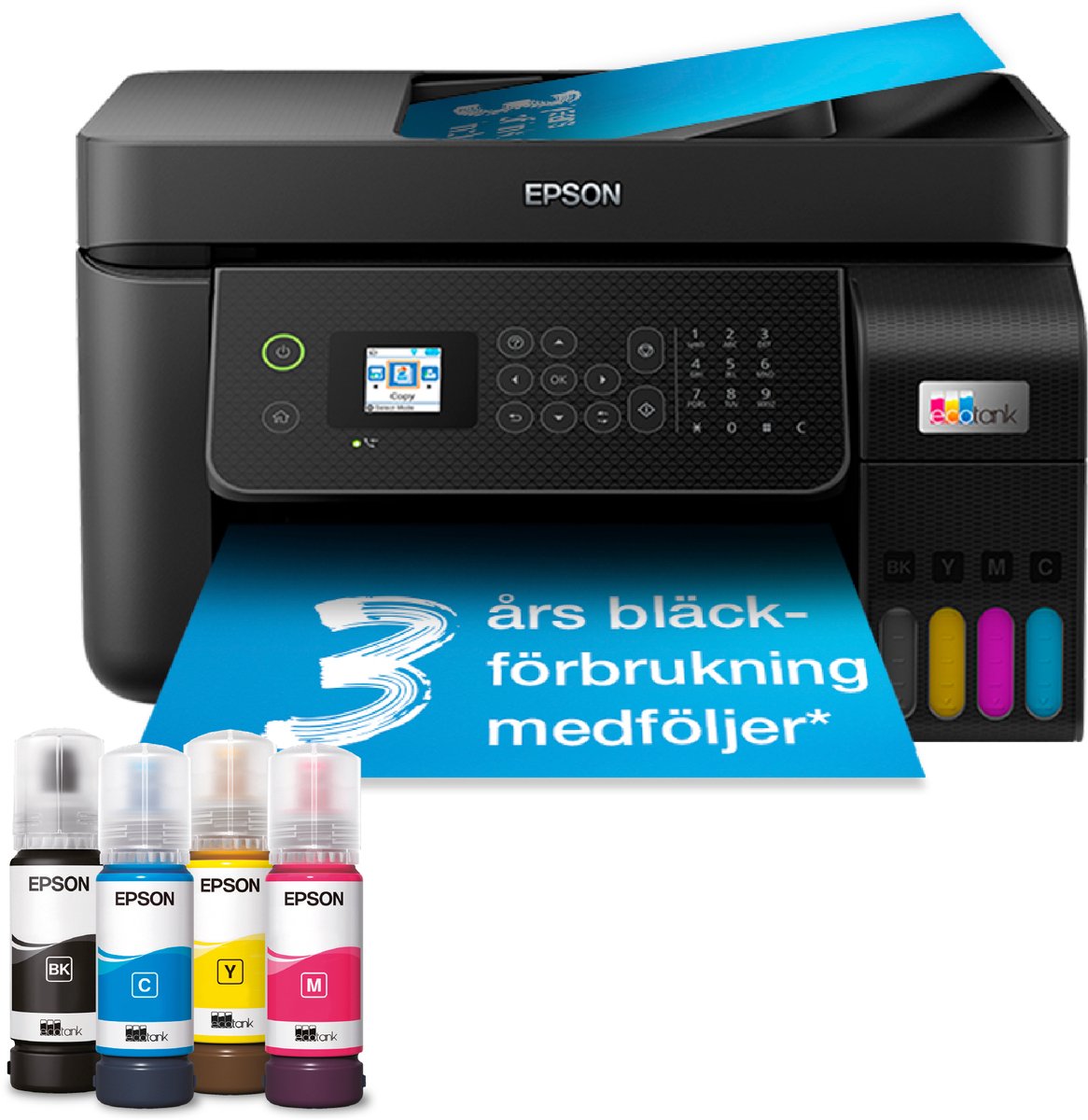 Bol.com Epson EcoTank ET-4800 - All-In-One Printer - Inclusief tot 3 jaar inkt aanbieding
