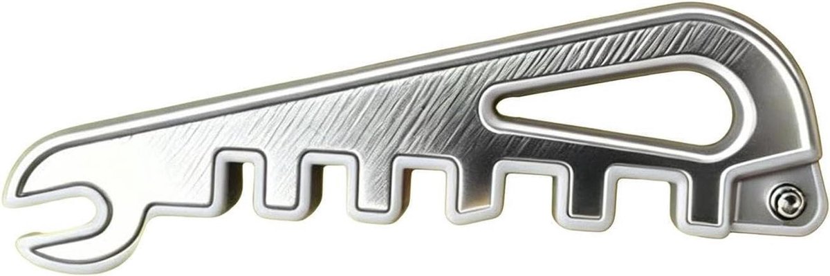 Brillenmontuur Versteller - Bril Reparatie - Montuur Aanpassen - Draagbaar Ontwerp - 10 cm - Zilverkleurig