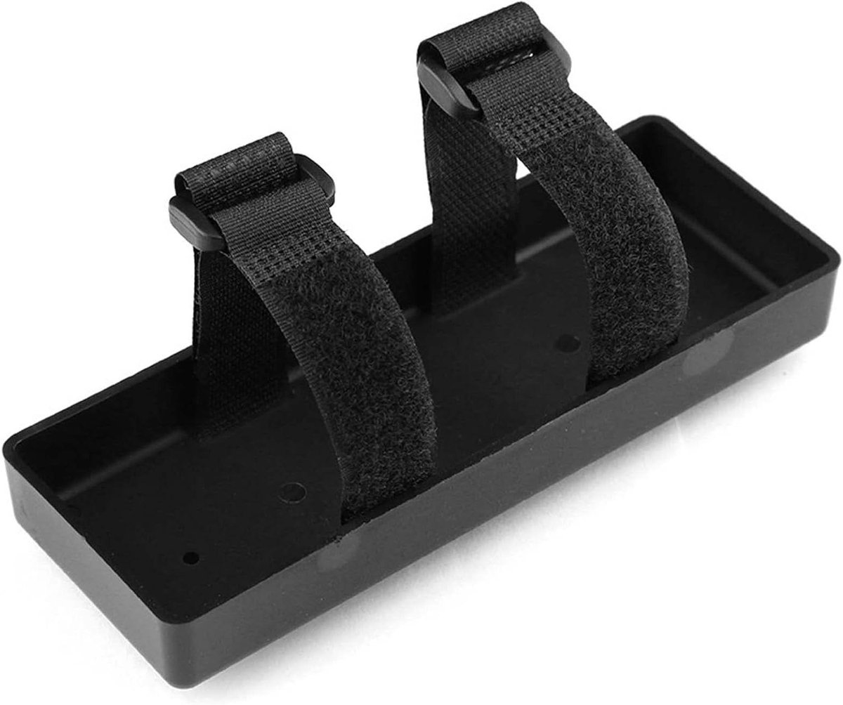 Batterij Box - Opbergdoos Houder - RC Auto Onderdelen - Lichtgewicht Draagbaar - 145mm Binnenmaat - Zwart