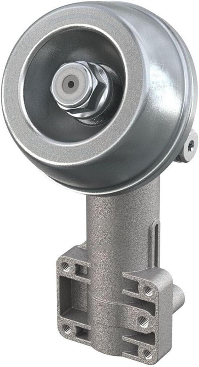 Versnellingsbak Hoofd Trimmer - Tandwielkop Grastrimmer - Tuinonderhoud - 10 Tanden 1 Inch - 4mm Schacht Diameter - Zilver