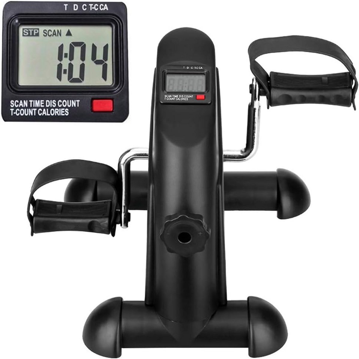 Mini Hometrainer voor Thuisgebruik en Revalidatie - Compact Fietsapparaat