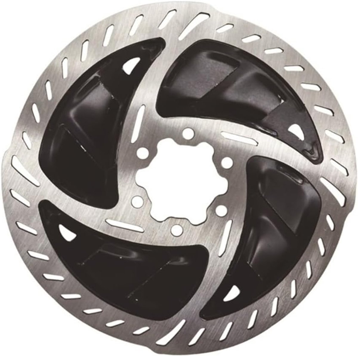 Fiets Schijfrem - Fietskoeler Rotor - Veilige Berging - Duurzaam Metaal - 160 mm - Zwart