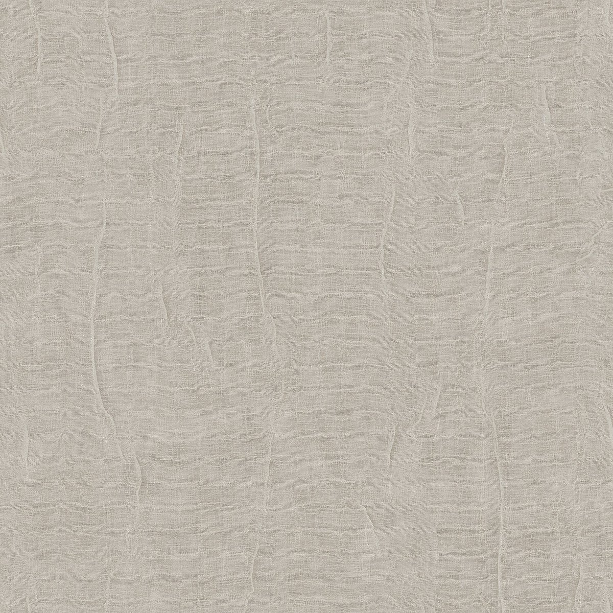 Uni kleuren behang Profhome RE521083-DI vliesbehang hardvinyl warmdruk in reliëf licht gestructureerd in textiel look mat grijs kiezelgrijs 5,33 m2