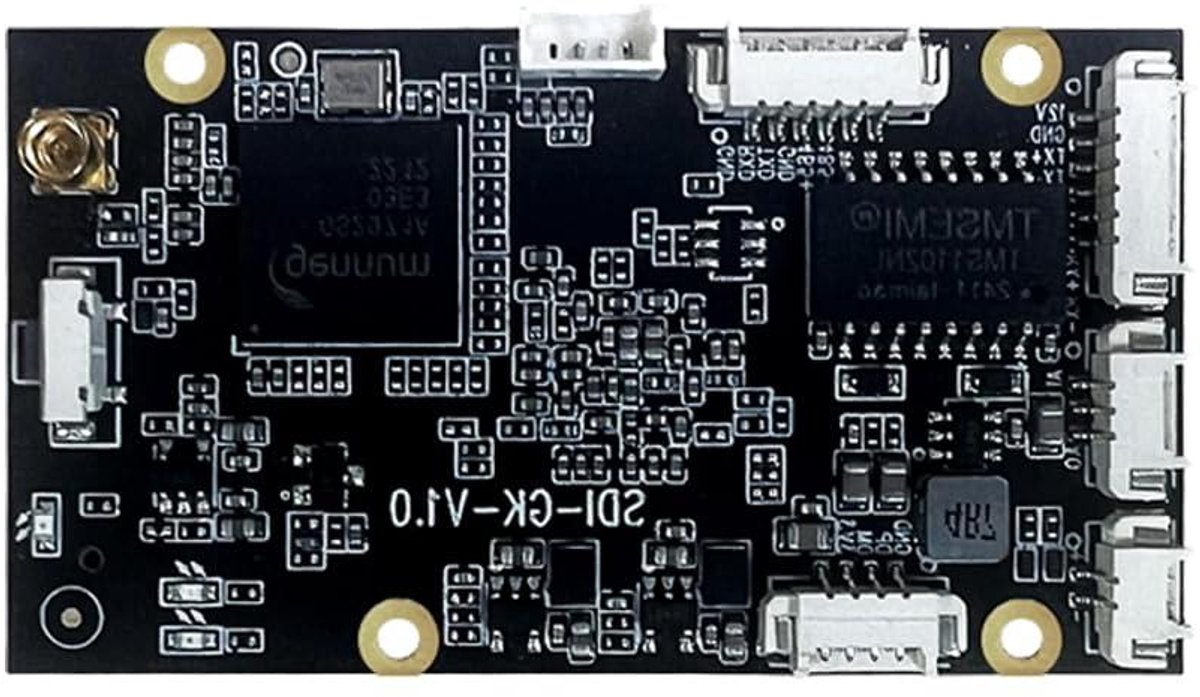 Mini Video Encoder - SDI naar IP Streamer - Live Uitzendingen - H.265 Compressie - 1080P 60FPS - Zwart