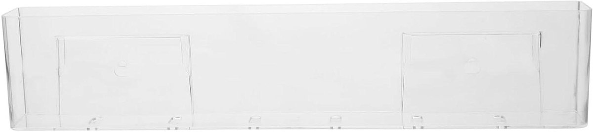 Cd-displaystandaard - Opbergrek - Cd's Presenteren - Stabiele Bodem - 45 cm - Transparant