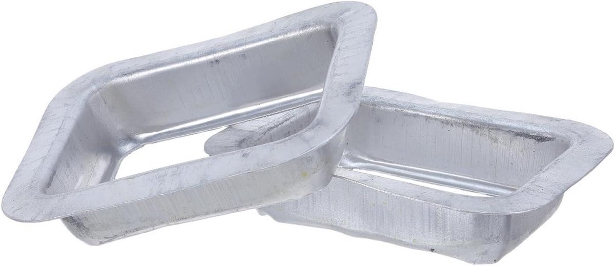 Dakgoot Afvoer Adapter - Regenpijp Connector - Waterafvoer Optimaliseren - Duurzaam Aluminium - 100x80 mm - Zilver