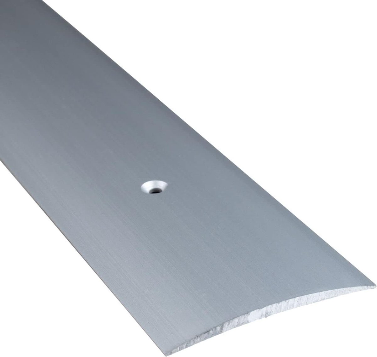 Overgangsprofiel Vloer - Compensatieprofiel Metaal - Vloeren Egaliseren - Robuust Aluminium - 100 cm Lengte - Zilver