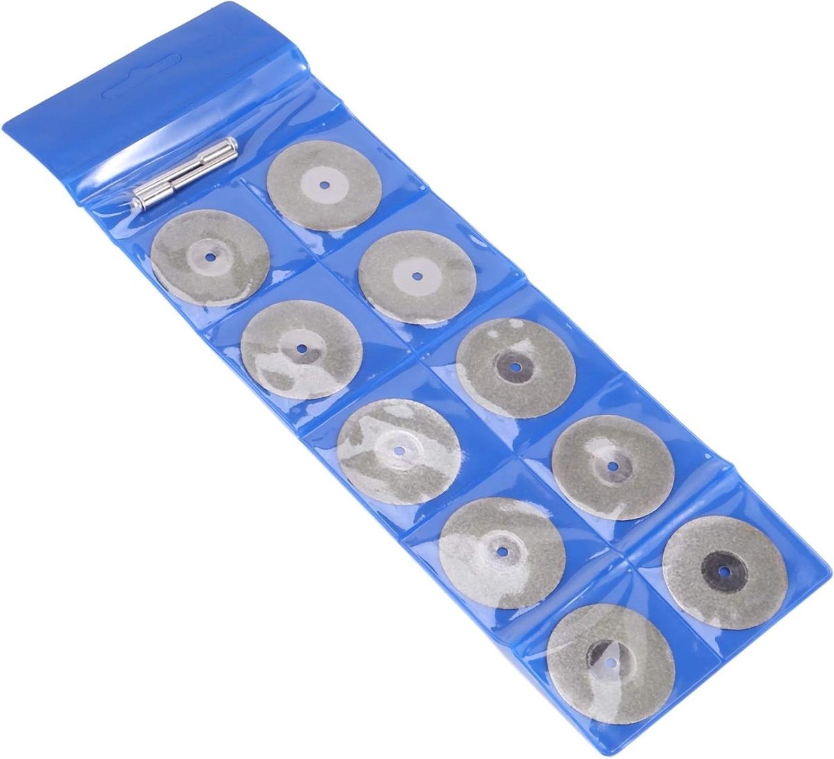 Diamantdoorslijpschijven - Metaalschijven - Precisie snijwerk - Superdun - 10 stuks - Zilver