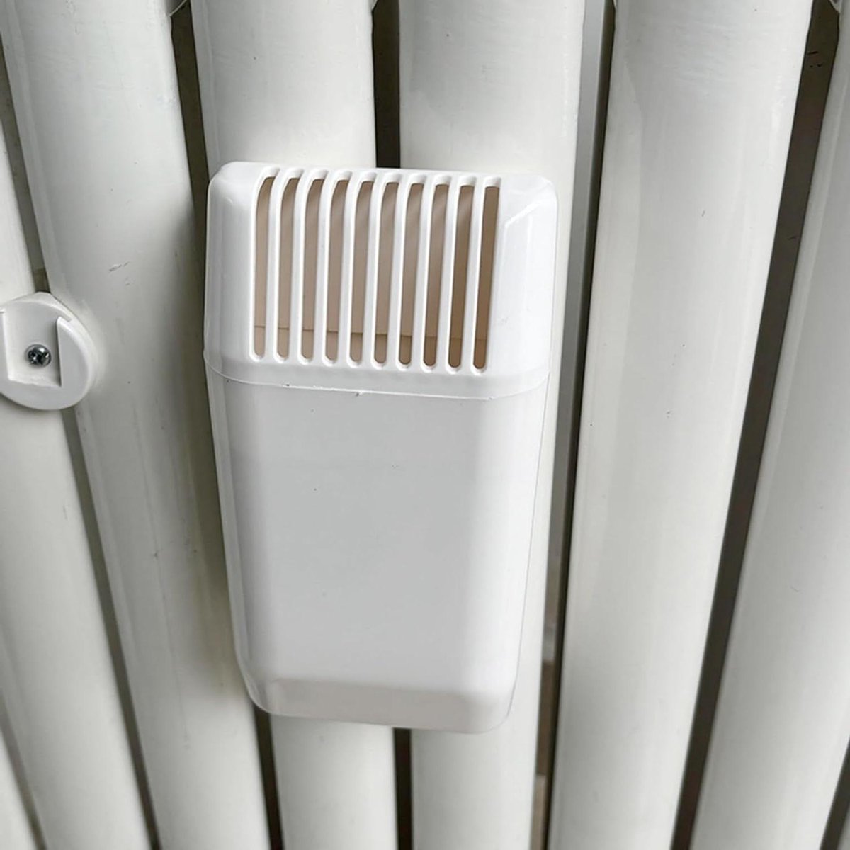 Luchtbevochtiger radiator - Verdamper voor verwarming - Droge lucht tegengaan - Energiezuinig via warmte - 10x20x45 cm - Wit