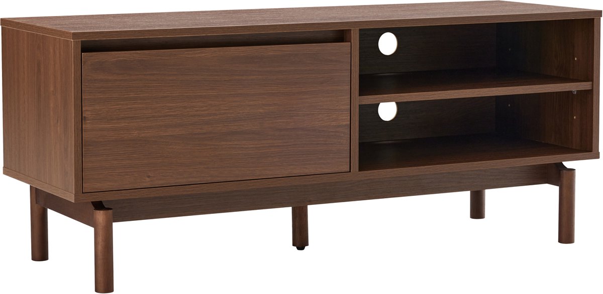 Donkerhouten TV-meubel 120cm SARAH