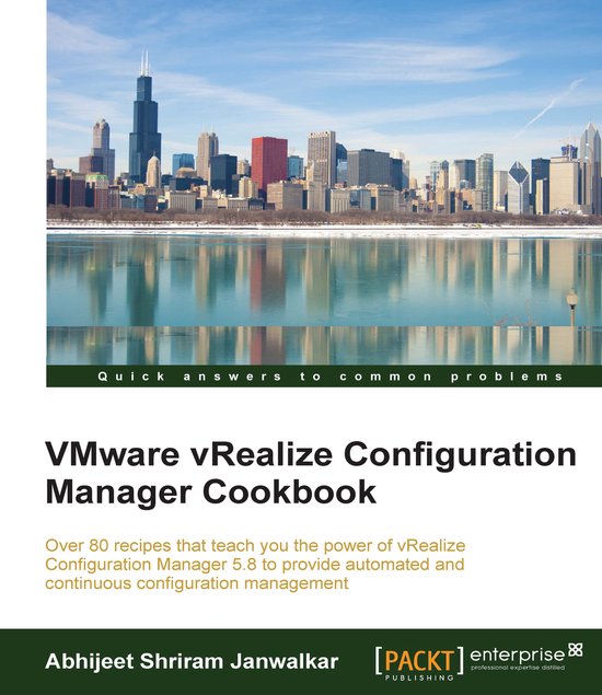 VMware vRealize Configuration Manager Cookbook - cover