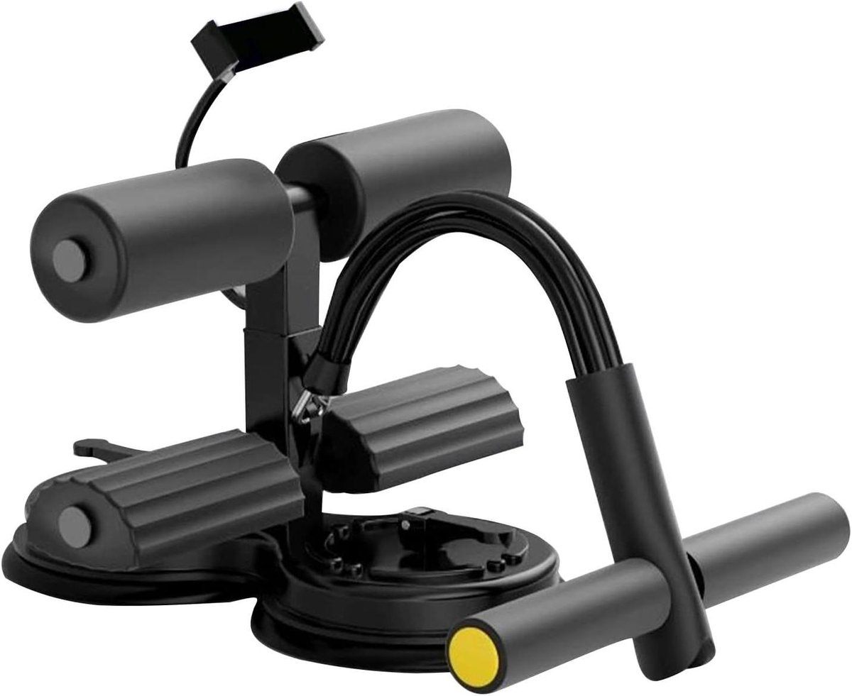 Sit Up Helper - Oefenbar Fitness - Kernkracht Training - Verstelbare Hoogte - 1.1 kg - Zwart