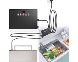Draagbare Vaatwasser - Elektrische Afwasmachine - Servies Reinigen - Geen Installatie Nodig - Compact Model - Wit